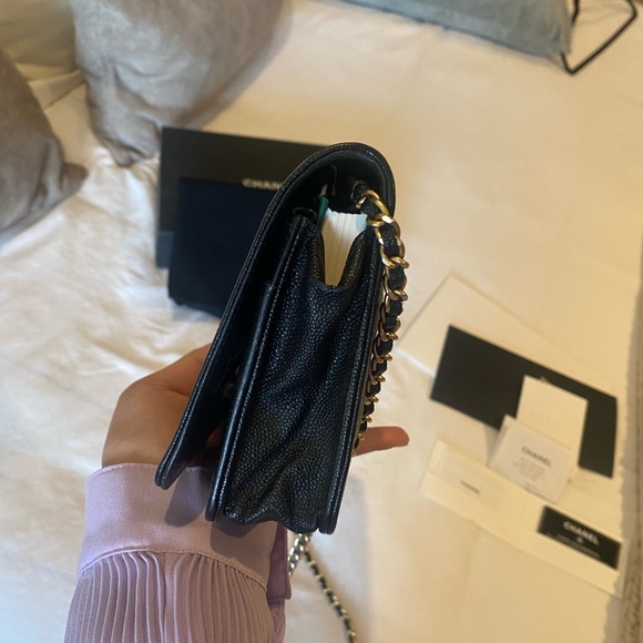 Chanel Boy wallet on chain WOC - Picture 6 of 14